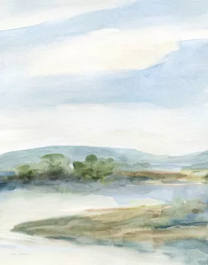 Around the Island I Oil Painting by Carol Robinson - Contemporary