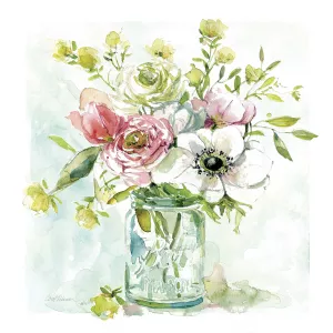 Asbury Garden Belle Bouquet II by Carol Robinson Oil Painting