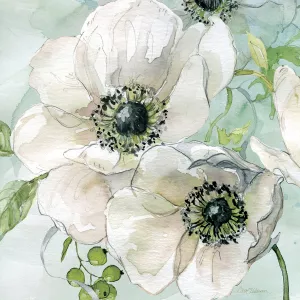 Asbury Garden Bloom II by Carol Robinson Oil Painting