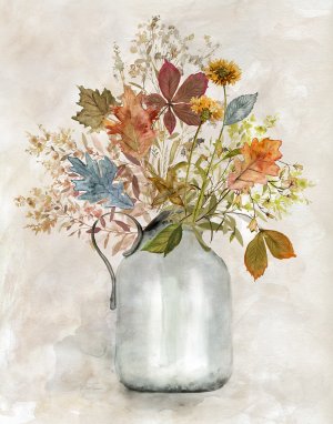 Autumn Bouquet I by Carol Robinson Oil Painting