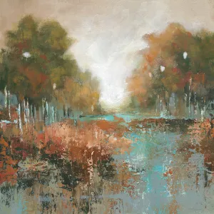 Autumn Walk by Carol Robinson Oil Painting