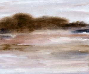 Autumnal Bay by Carol Robinson Oil Painting