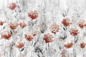 Autumnal Garden Oil painting by Carol Robinson