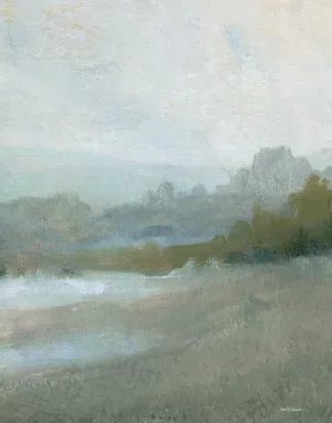 Azure Valley II Oil Painting by Carol Robinson - Contemporary