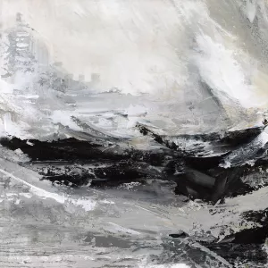 Bay City Storm Oil painting by Carol Robinson
