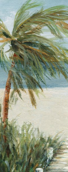 Beach Walk I by Carol Robinson Oil Painting