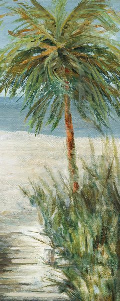 Beach Walk II by Carol Robinson Oil Painting