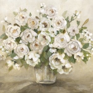 Beauties in White by Carol Robinson Oil Painting
