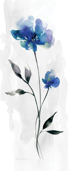 Beautiful Blue III by Carol Robinson Oil Painting