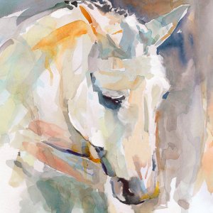 Beautiful Contemplation by Carol Robinson Oil Painting