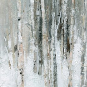 Birch Blush I by Carol Robinson Oil Painting