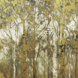 Birch Grove East by Carol Robinson Oil Painting