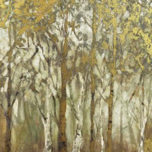 Birch Grove West by Carol Robinson Oil Painting