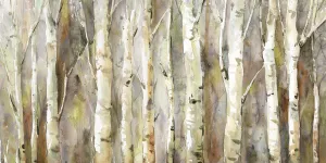 Birch Path Oil Painting by Carol Robinson - Bestsellers