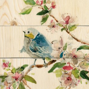 Birds and Blossoms II by Carol Robinson Oil Painting