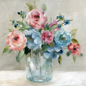 Blissful Blossoms by Carol Robinson Oil Painting