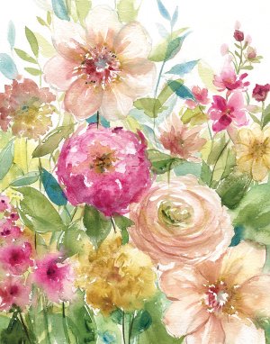 Bloomin Pretty by Carol Robinson Oil Painting