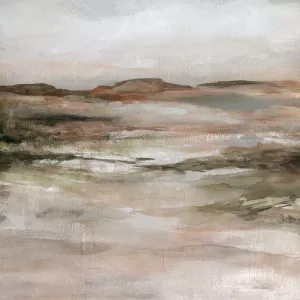 Blooming Fields Oil Painting by Carol Robinson - Contemporary