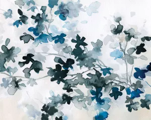 Blue Cherry Blossoms by Carol Robinson Oil Painting