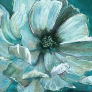 Blue Cosmo by Carol Robinson Oil Painting