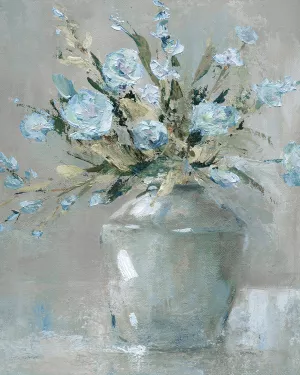 Blue Country Bouquet II by Carol Robinson Oil Painting