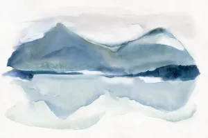 Blue Peaks Oil painting by Carol Robinson