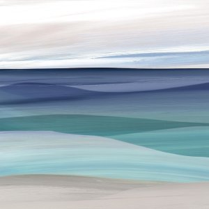 Blue Valley I by Carol Robinson Oil Painting