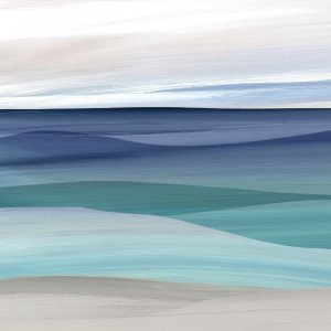 Blue Valley I by Carol Robinson Oil Painting