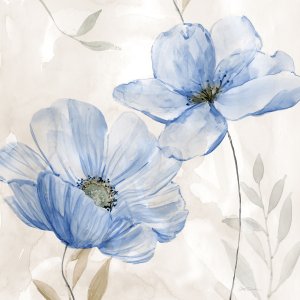 Blue Whispers II by Carol Robinson Oil Painting