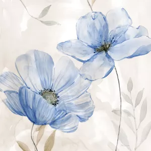 Blue Whispers II by Carol Robinson Oil Painting