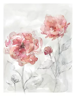 Blush Botanical II by Carol Robinson Oil Painting