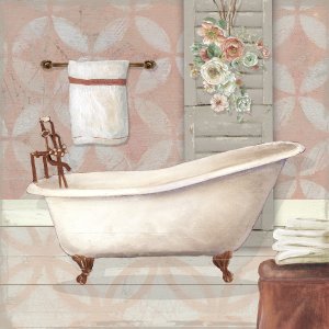 Blushing Bath I by Carol Robinson Oil Painting