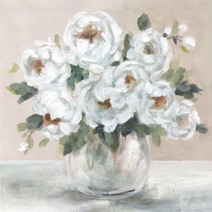 Blushing Blooms II by Carol Robinson Oil Painting