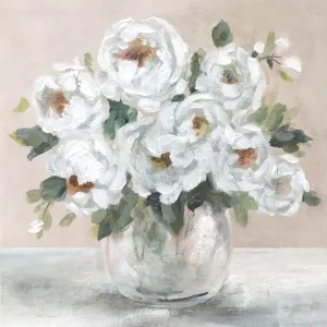 Blushing Blooms II by Carol Robinson Oil Painting