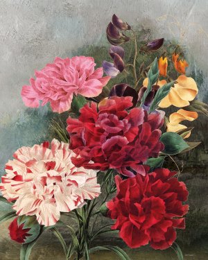 Botanical Landscape IV by Carol Robinson Oil Painting