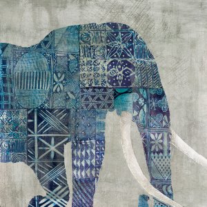 Botswana Patterns by Carol Robinson Oil Painting