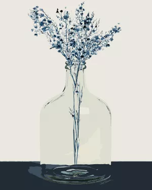 Bottled Lace II by Carol Robinson Oil Painting