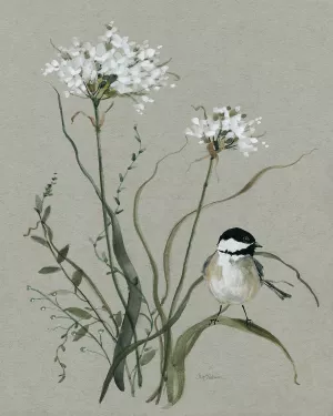 Bouquet of Grace Bird II by Carol Robinson Oil Painting