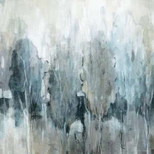 Bright Indigo Groves Revisited II Oil Painting by Carol Robinson - Contemporary