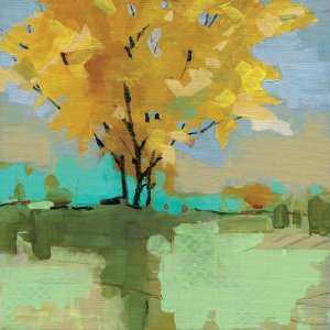 Bright Pasture Oil painting by Carol Robinson