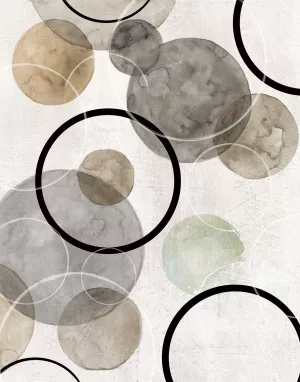 Bubbles II Oil Painting by Carol Robinson - Contemporary
