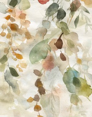 Cascading Nature I by Carol Robinson Oil Painting