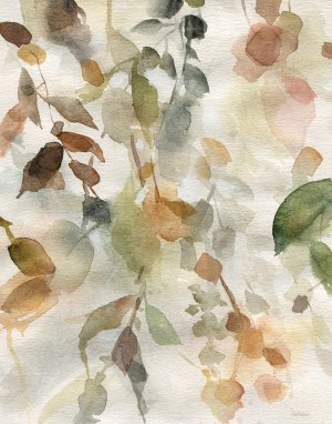 Cascading Nature II by Carol Robinson Oil Painting