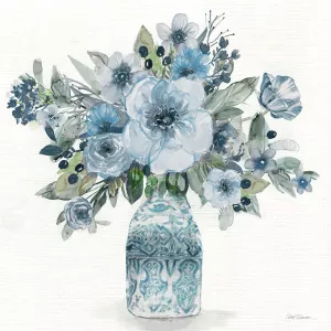 Cerulean Whispers I by Carol Robinson Oil Painting