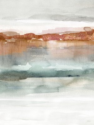 Cinnabar Sundown by Carol Robinson Oil Painting