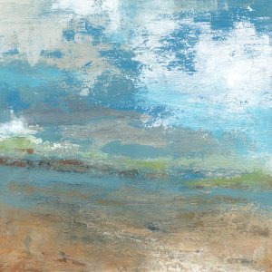 Clouds on the Ocean by Carol Robinson Oil Painting