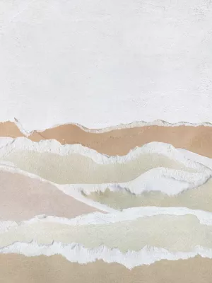 Collaged Reflections II Oil Painting by Carol Robinson - Bestsellers