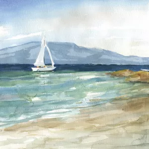 Come Sail Away by Carol Robinson Oil Painting