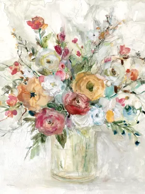 Contemporary Bouquet by Carol Robinson Oil Painting