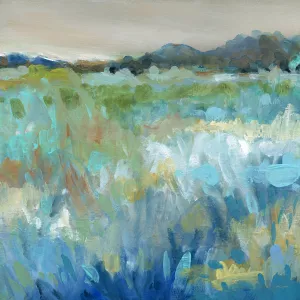Cool Mountain Meadows by Carol Robinson Oil Painting
